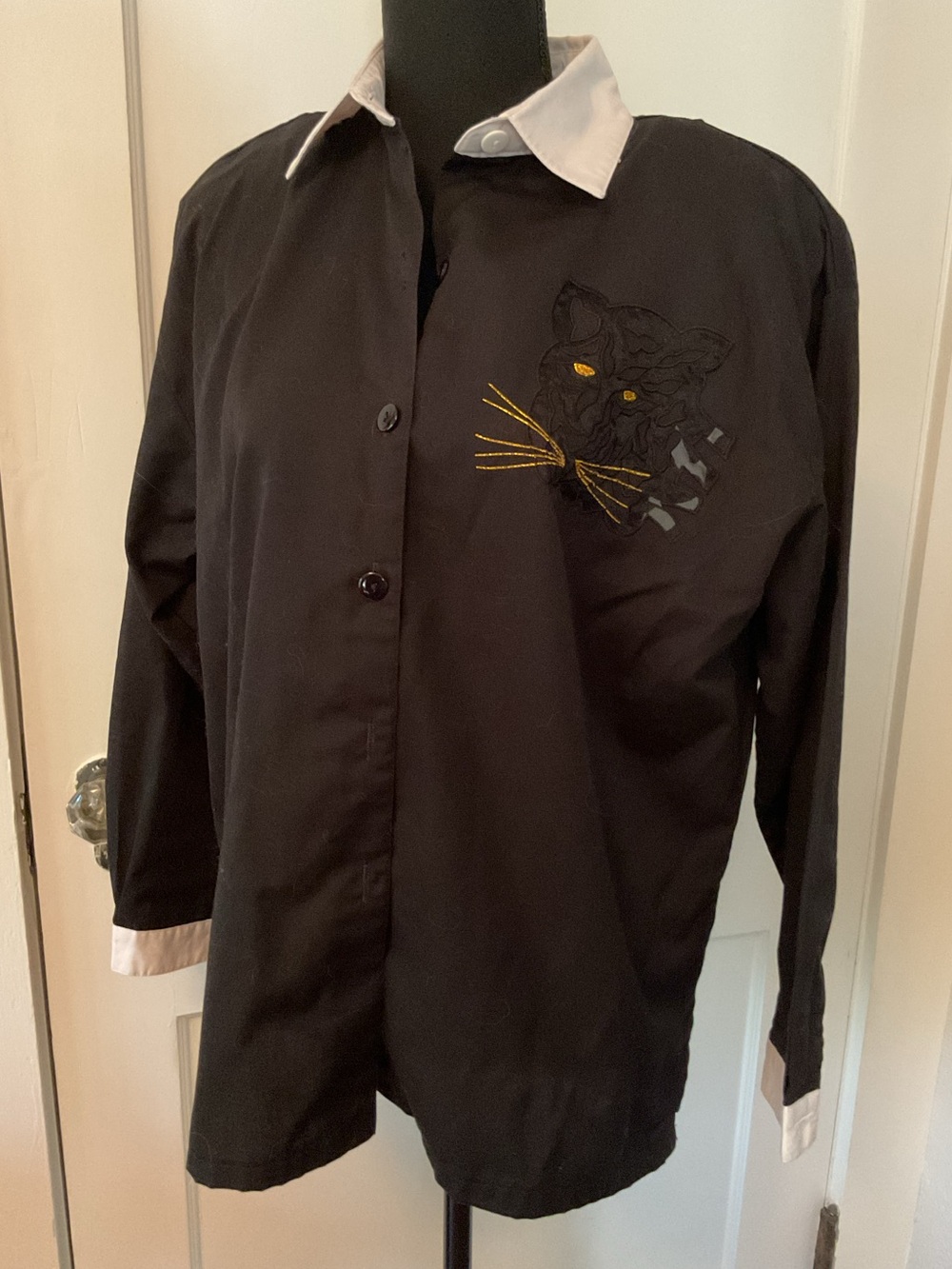 Vintage cool cat face shirt